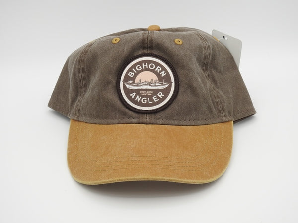 Bighorn Angler Dad Hat - Drift Boat Patch