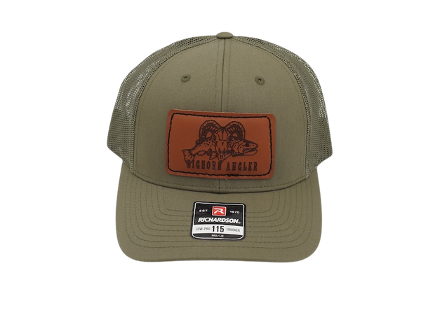 Bighorn Angler Leather Patch Hat