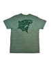 Bighorn Angler Logo T Shirt - Green Trout Sketch