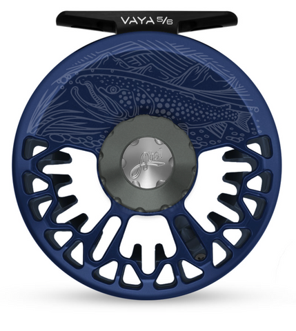 Abel Fly Reel - Vaya - CUSTOM Blue - Underwood -  5/6