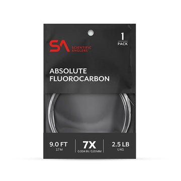 Scientific Anglers Absoute Fluorocarbon  Leader 1-Pack
