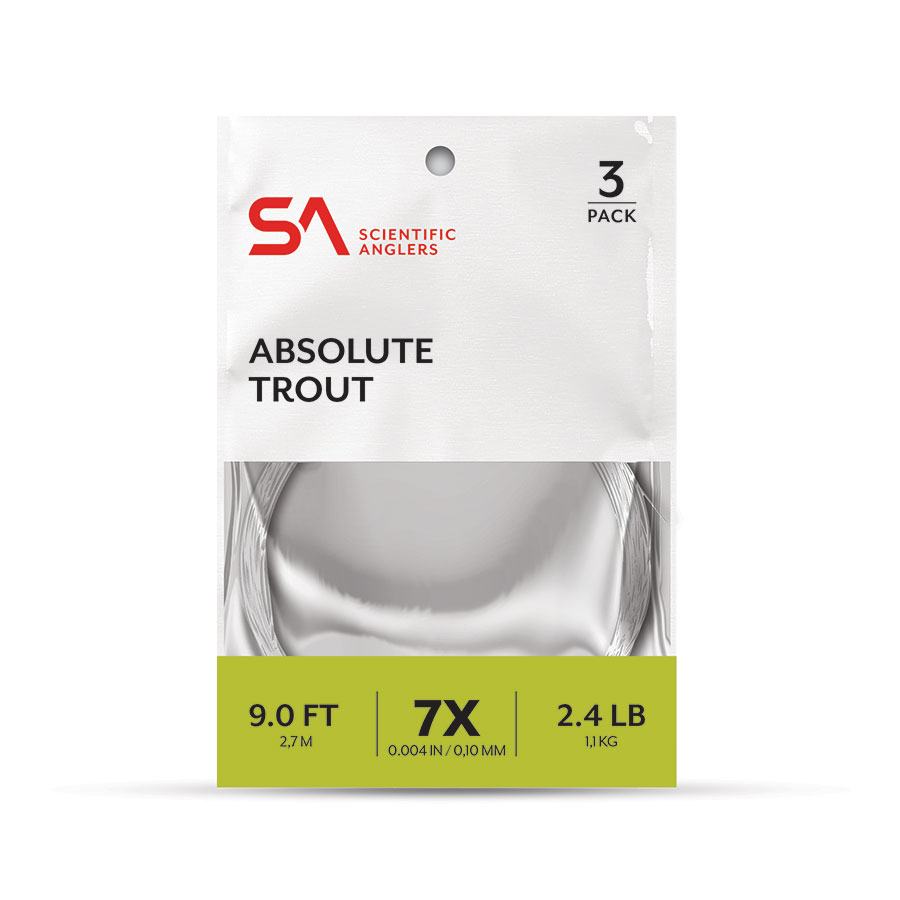Scientific Anglers Absoute Trout Leader 3-Pack