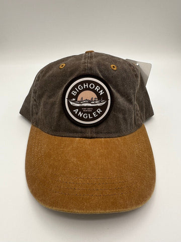 Bighorn Angler Dad Hat - Drift Boat Patch