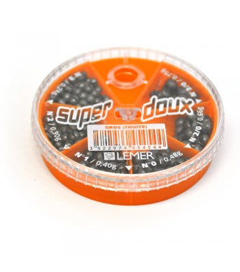 Super Doux Lemer Split Shot- Orange Containter